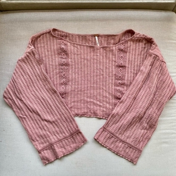 Free People Dylan Knit Set in Mauve Pink - Picture 5 of 9